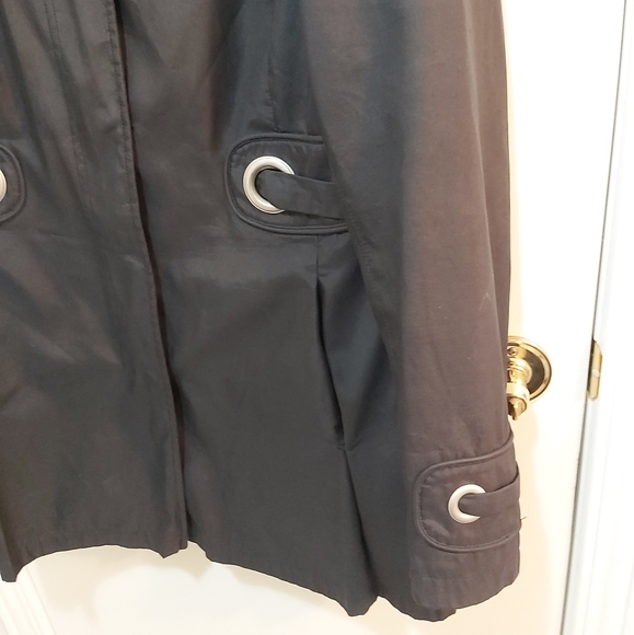 Vintage Utex Black Rain Coat Size Medium (M) - Picture 3 of 3